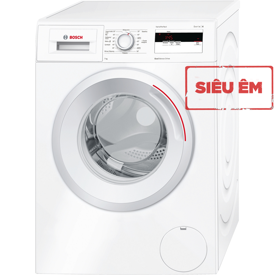 Máy Giặt Bosch WAN2006BPL Khối Lượng 7kg Chức Năng  Eco Perfect® Giúp Tiết Kiệm Điện Và Nước