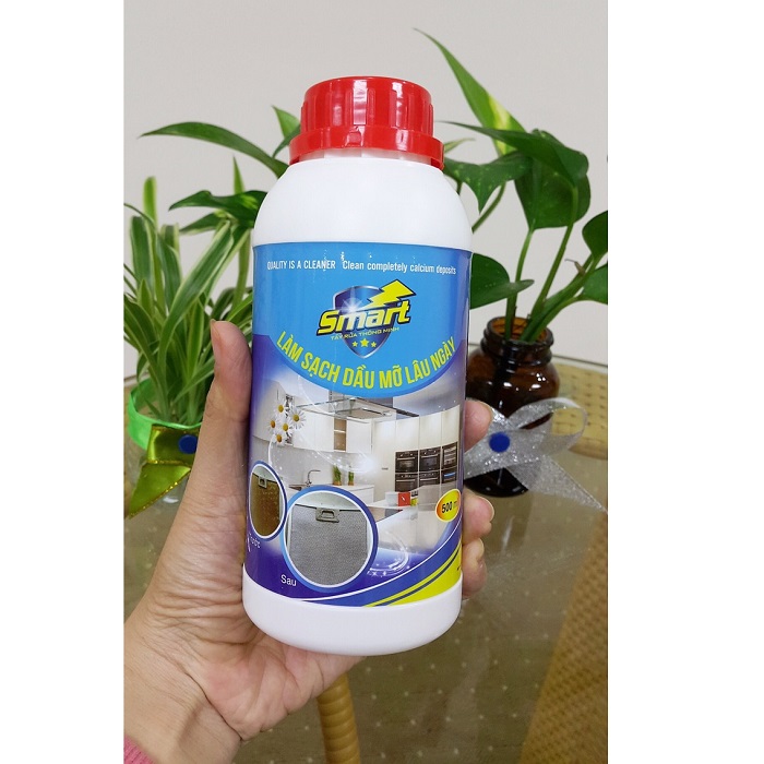 Dung dịch vệ sinh lưới lọc hút mùi Smart Cleaner 500ml