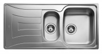 Chậu Rửa Bát Teka Universo 1 1/2B 1D chất liệu inox sáng bóng dễ dàng vệ sinh